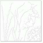 Оверлей Twigs Weeds 30*30 White НО554