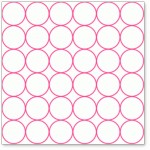 Оверлей Chic Circles 30*30 Pink HO544