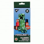 Олівці кольорові, 12 кольорів 'Minecraft', 290701 Yes 290701