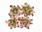 Набір квітів Гарденії, бузковий з зеленим, d5см, 4шт. SCB290106 SCB290106