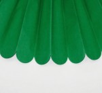 Помпон с тишью зеленый 35 см. 