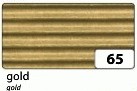 Гофрокартон B2 50х70см, 253г/м2, №65 золотий 65