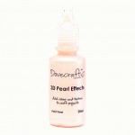 Контур 3D ефект перлин, Pastel - Coral, 20мл, Dovecraft DCBS91-CO