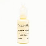 Контур 3D ефект перлин, Pastel - Yellow, 20мл, Dovecraft DCBS91-YE