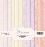 Набір одностороннього паперу для скрапбукінгу 20*20 см 'Елегант' 12 аркушів