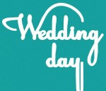 Чипборд 'Wedding day 03', 100х145мм SL-251 SL-251