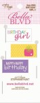 Прапорці Birthday Girl. 3шт. Bella BLVD #464