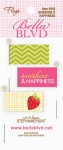 Прапорці Sunshine Happiness. 3шт. Bella BLVD #445