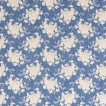 Тканина Tilda 'White flower blue'  50*110 см. 100728 100728