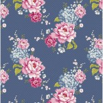 Ткань Tilda 'Flowerpatch Blue' 35*50см. 480268 480268