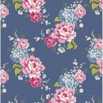 Тканина Tilda 'Flowerpatch Blue' 35*50см. 480268 480268