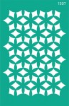 Трафарет самоклеючий Фоновий серія 'Абстракція', 13*20см, №1307 1307