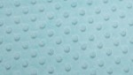 Фліс Shannon Fabric Minky Dot  Аква 50*75 см. 380 gr. Cdaqua