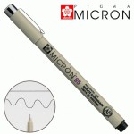 Лайнер PIGMA Micron 0.5мм, черный, Sakura