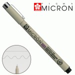 Лінер PIGMA Micron  005 = 0.2мм, чорний, Sakura 