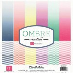 Набір двостороннього паперу для скрапбукінгу ,,OMBRE’’, 30Х30см, 12арк. OMB11016