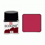 Краска акварельная жидкая Ecoline, Красно-коричневый 422, 30мл, Royal Talens 422