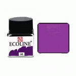 Краска акварельная жидкая Ecoline, Синий фиолетовый 548, 30мл, Royal Talens 548