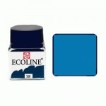 Краска акварельная жидкая Ecoline, Прусский синий 508, 30мл, Royal Talens 508