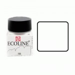 Краска акварельная жидкая Ecoline, Белая 100, 30мл, Royal Talens 100