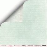 Двосторонній папір для скрапбукінгу 30*30см 'Веселий настрій' (Little Bunny) 190 г/м2. SM2400003