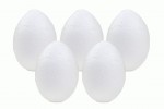 Яйце пінопластове, h9,5см