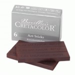 Паличка сепія суха темна 7х14мм Cretacolor 