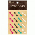 Набор брадс 'Arrow', стрелы металличиские, 16шт. Spare parts 898080