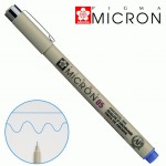 Лінер PIGMA Micron 0.5мм, синій, Sakura XSDK05-36