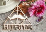 Чипборд 'Hipster' 61х56мм Ht-056 Ht-056