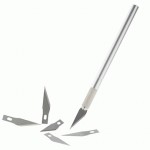Макетный нож Cutting knife, 5 сменных лезвий, Copic