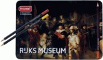Набор цветных карандашей Dutch Master, Нічна Варта, Рембрандт, 50шт. металева коробка, Bruynzeel 5700M50