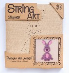 Набор для детского творчества String Art Заяц, 20 * 20см 952905