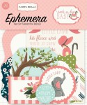 Набор бумажных высечек Rock-a-bye Girl, Ephemera, 33шт, Carta Bella. CBRBG63024 CBRBG63024