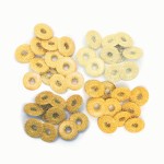 Набір люверсів Wide Eyelets – Shimmer Yellow, 32 шт, d5мм, 41611-1 41611-1