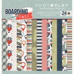 Набір паперу для скрапбукінгу Boarding Pass, 15*15cm., 24 аркуші, PhotoPlay BP2491 BP2491