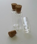 Скляна пляшечка з корком, 11*32мм. 2 мл. ST-003 ST-003