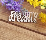 Чипборд 'Sea in my dreams' 25х65мм SL-421 SL-421
