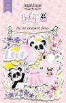 Набір паперових висічок для скрапбукінгу 'My little baby girl' 42шт. FDSDC-04024 FDSDC-04024