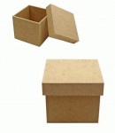 Коробка с крышкой, МДФ, 20х20х15 см, ROSA TALENT