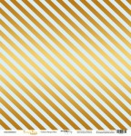 Односторонняя бумага для скрапбукинга 30 * 30 см 'Golden Script Blue' (Every Day) 190 г / м. SM4500010 SM4500010