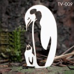 Чипборд 'Пінгвіни' 40х70мм TV-009 TV-009