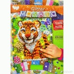 Креативна творчість Блискуча мозаїка 'Glitter mosaic', БМ-03-03, Danko Toys БМ-03-03