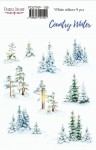 Набір наклейок для планерів 'Country Winter', 9шт., 10х16см., FDSTKP-159 FDSTKP-159