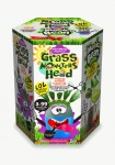 Набір для креативної творчості 'Травяний монстр' 'Grass Monsters Head'  укр., GMH-01-03U. Danko Toys GMH-01-03U