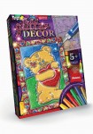 Набір для креативної творчості 'Glitter decor' 'Ведмежа' укр., GD-01-05U. Danko Toys GD-01-05U