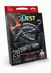 Игра-квест карточная 'BEST QUEST 'Dinosaurs' укр., BQ-01-04U, Danko toys BQ-01-04U