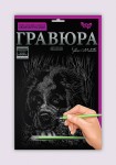 Набор для творчества 'Гравюра' А4, Гр-А4-02-11с, Danko Toys Гр-А4-02-11с