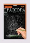 Набор для творчества 'Гравюра' А4, Гр-А4-02-01с, Danko Toys Гр-А4-02-01с