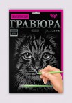 Набор для творчества 'Гравюра' А4, Гр-А4-02-09с, Danko Toys Гр-А4-02-09с